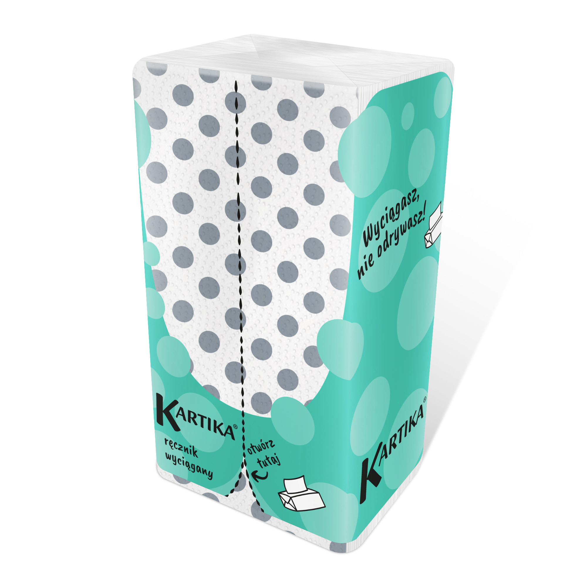 Folded paper towel zz/ v Kartika Silver 150 sheets 2 ply